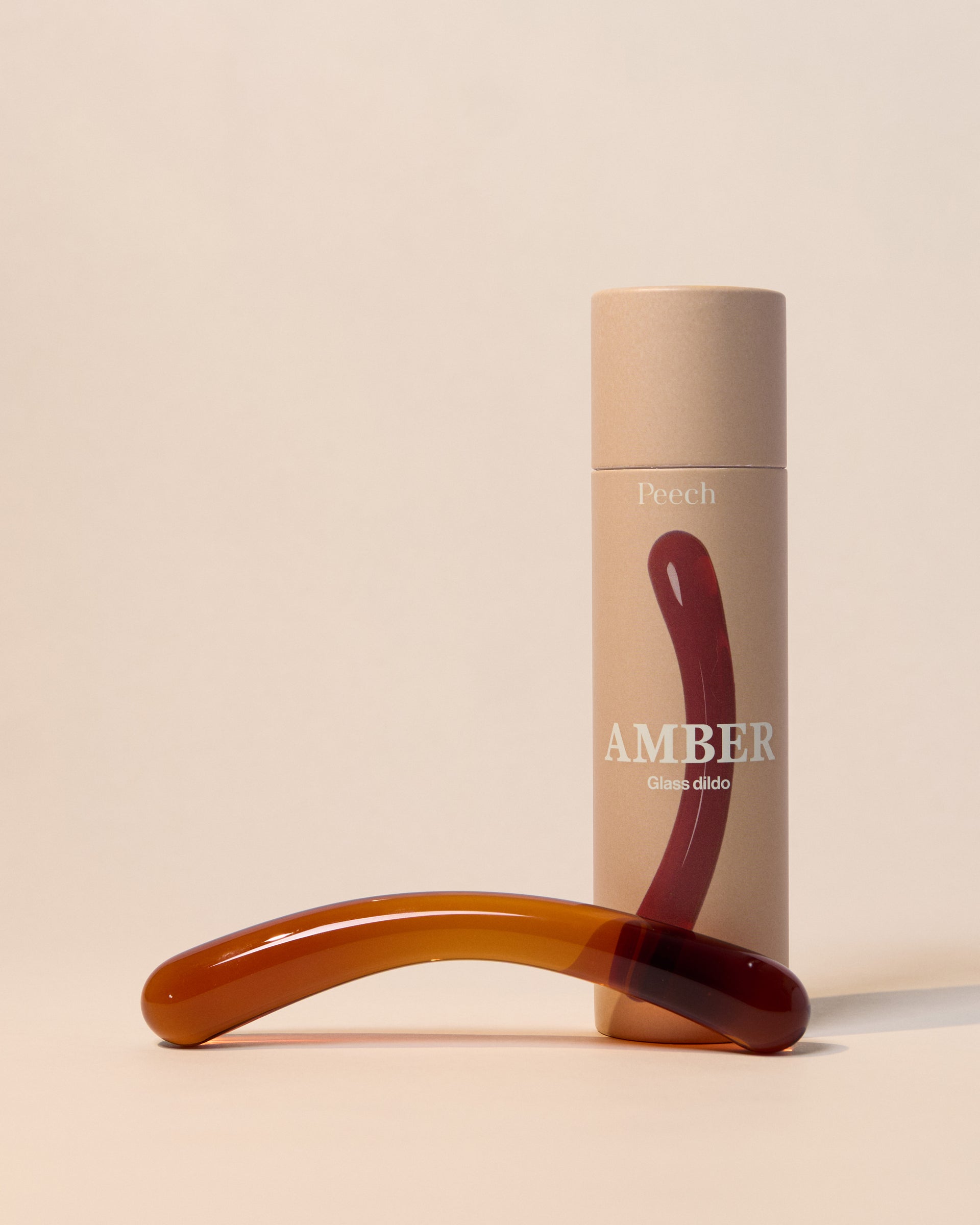 Amber Glass Pleasure Wand